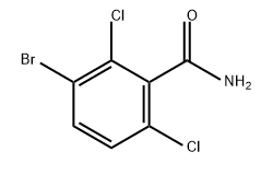 Benzamide, 3-bromo-2,6-dichloro- Structure