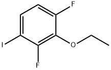 2-Ethoxy-1,3-difluoro-4-iodobenzene Structure