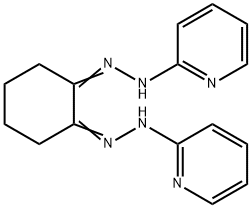 1,2-Cyclohexanedione bis[N2-(2-pyridyl)hydrazone] Structure