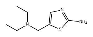 5-Thiazolemethanamine, 2-amino-N,N-diethyl- Structure