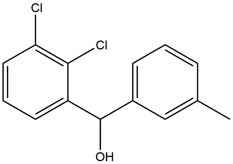 2,3-Dichloro-α-(3-methylphenyl)benzenemethanol Structure