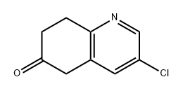 6(5H)-Quinolinone, 3-chloro-7,8-dihydro- 구조식 이미지