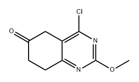 6(5H)-Quinazolinone, 4-chloro-7,8-dihydro-2-methoxy- Structure