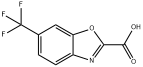 2-Benzoxazolecarboxylic acid, 6-(trifluoromethyl)- Structure