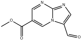 Methyl 3-formylimidazo[1,2-a]pyrimidine-6-carboxylate Structure