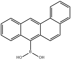 Boronic acid, B-benz[a]anthracen-7-yl- Structure