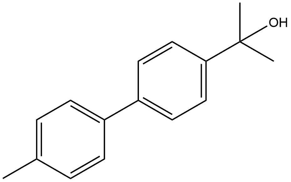 2-(4'-methyl-[1,1'-biphenyl]-4-yl)propan-2-ol Structure