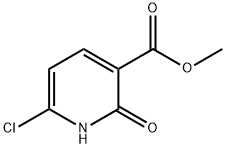 3-Pyridinecarboxylic acid, 6-chloro-1,2-dihydro-2-oxo-, methyl ester Structure