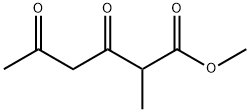 Hexanoic acid, 2-methyl-3,5-dioxo-, methyl ester Structure