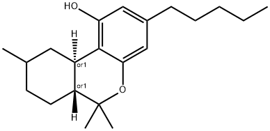 Dihydrocannabinol 
((±)-trans-Hexahydrocannabinol) Structure