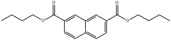 2,7-Naphthalenedicarboxylic acid, 2,7-dibutyl ester 구조식 이미지