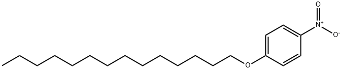 Benzene, 1-nitro-4-(tetradecyloxy)- Structure