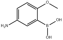 Boronic acid, B-(5-amino-2-methoxyphenyl)- 구조식 이미지