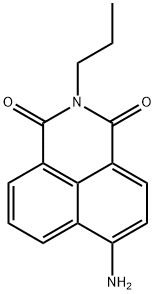 1H-Benz[de]isoquinoline-1,3(2H)-dione, 6-amino-2-propyl- Structure