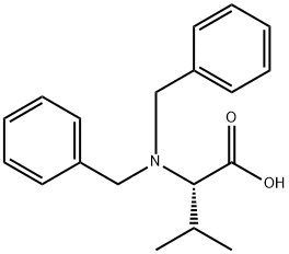 L-Valine, N,N-bis(phenylmethyl)- 구조식 이미지