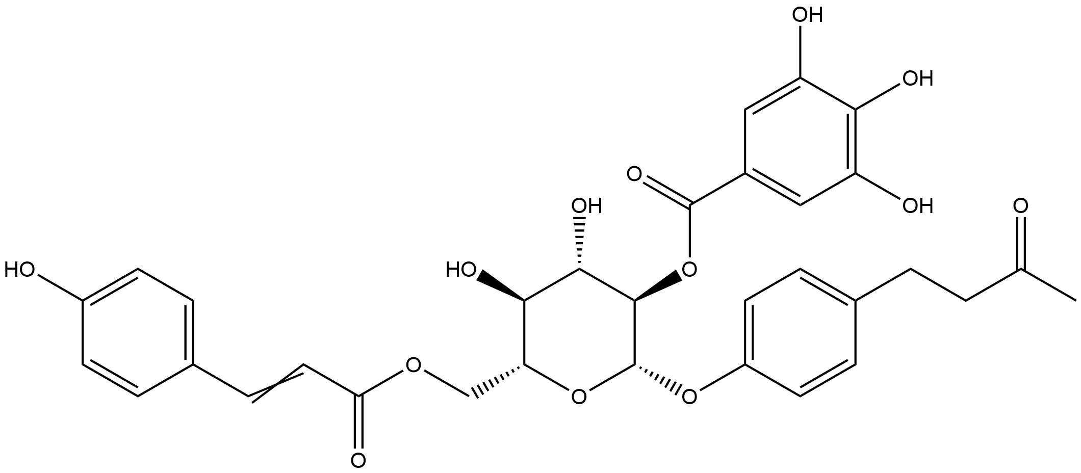 Methyl asperulosidic acid 구조식 이미지