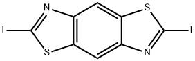 Benzo[1,2-d:4,5-d']bisthiazole, 2,6-diiodo- Structure