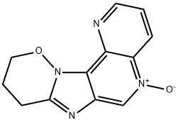 8H-[1,2]Oxazino[2,3:1,2]imidazo[4,5-c]-1,5-naphthyridine,  9,10-dihydro-,  5-oxide Structure