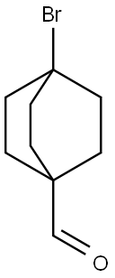 Bicyclo[2.2.2]octane-1-carboxaldehyde, 4-bromo- Structure