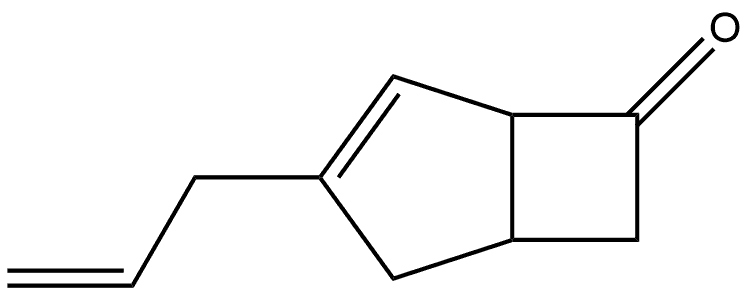 3-allylbicyclo[3.2.0]hept-3-en-6-one Structure