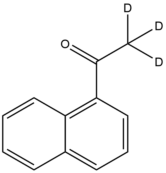 1'-Aceto-d3-naphthone Structure