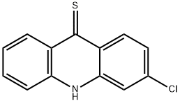 9(10H)-Acridinethione, 3-chloro- Structure