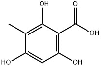 Benzoic acid, 2,4,6-trihydroxy-3-methyl- Structure