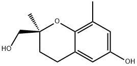 2H-1-Benzopyran-2-methanol, 3,4-dihydro-6-hydroxy-2,8-dimethyl-, (2S)- Structure