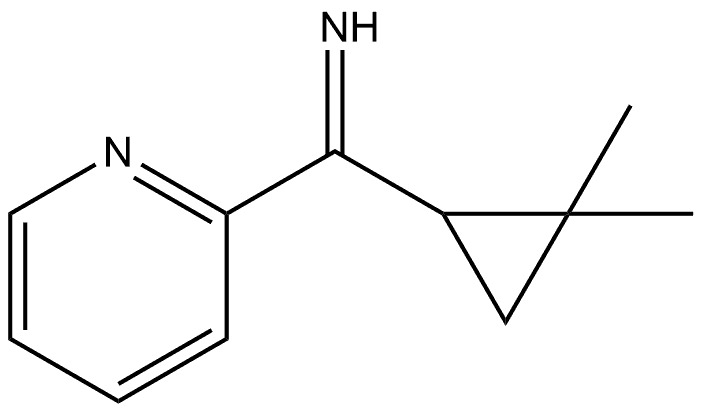 2-Pyridinemethanimine, α-(2,2-dimethylcyclopropyl)- 구조식 이미지