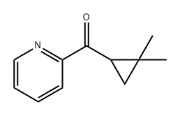 Methanone, (2,2-dimethylcyclopropyl)-2-pyridinyl- 구조식 이미지