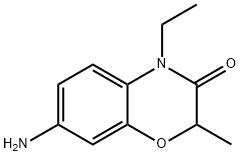 7-amino-4-ethyl-2-methyl-2H-benzo[b][1,4]oxazin-3(4H)-one Structure