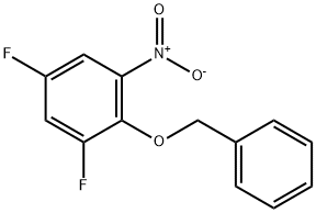 2-(benzyloxy)-1,5-difluoro-3-nitrobenzene Structure