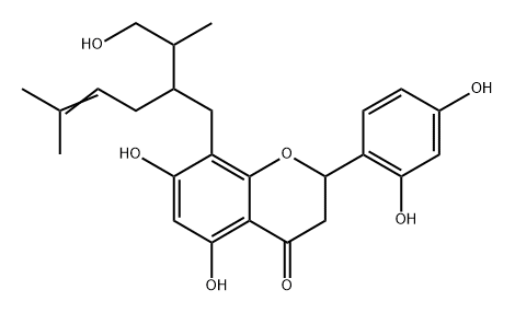 Kushenol Q Structure