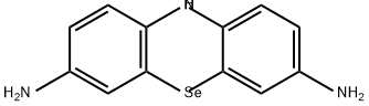 10H-Phenoselenazine-3,7-diamine Structure