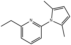 Pyridine, 2-(2,5-dimethyl-1H-pyrrol-1-yl)-6-ethyl- Structure