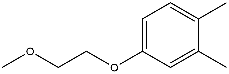 4-(2-Methoxyethoxy)-1,2-dimethylbenzene Structure