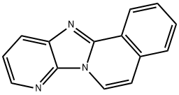 pyrido(3',2',4,5)imidazo(2,1-a)isoquinoline 구조식 이미지