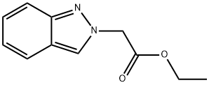 2H-Indazole-2-acetic acid, ethyl ester Structure