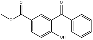 methyl 3-benzoyl-4-hydroxybenzoate 구조식 이미지