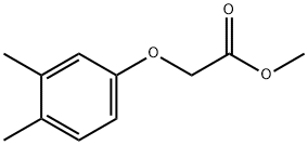 Acetic acid, 2-(3,4-dimethylphenoxy)-, methyl ester Structure