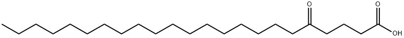 Tricosanoic acid, 5-oxo- Structure