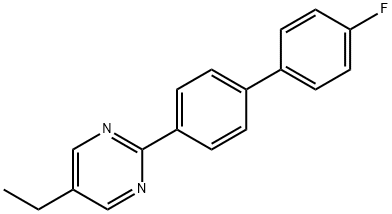 5-에틸-2-(4'-플루오로비페닐)피리미딘 구조식 이미지