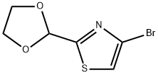 4-Bromo-2-(1,3-dioxolan-2-yl)thiazole Structure