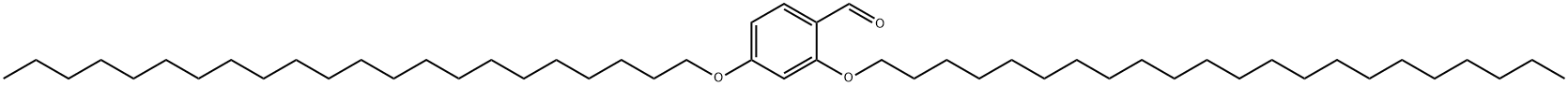 Benzaldehyde, 2,4-bis(docosyloxy)- Structure