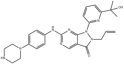 N-desmethyl-MK 1775 Structure