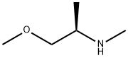 2-Propanamine, 1-methoxy-N-methyl-, (2R)- Structure