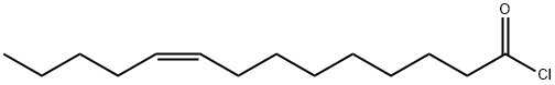 9-Tetradecenoyl chloride, (9Z)- Structure