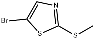 Thiazole, 5-bromo-2-(methylthio)- Structure