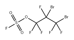 Fluorosulfuric acid, 2,3-dibromo-1,1,2,3,3-pentafluoropropyl ester Structure