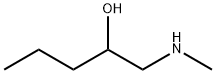 2-Pentanol, 1-(methylamino)- Structure